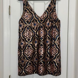 Show Me Your MuMu Shift Sequin Dress